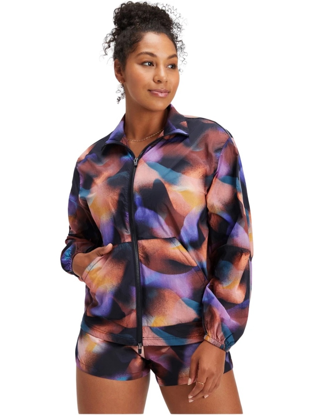 Fabletics Oversized Flyweight Windbreaker In S
